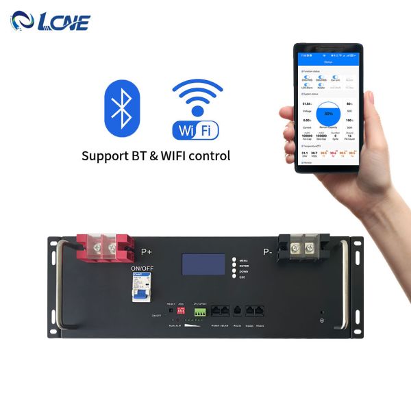 Solar Battery 12V 200Ah Lithium Solar Power Bank Portable Batterie Lithium 10kWh Lithium Titanate Battery on Grid Solar System