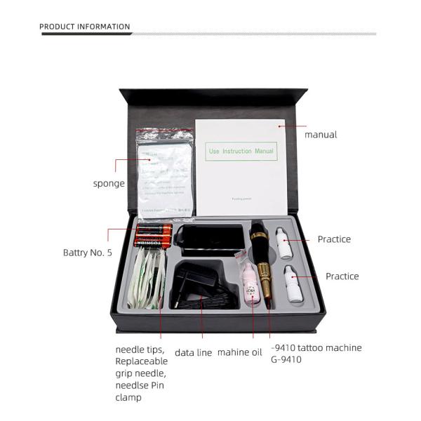 Stainless Steel 7500rmp Tattoo Permanent Makeup Machine For Eyebrow/eyeliner/lip