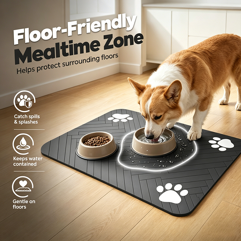 Diatomaceous Earth Series - Easy-Clean Diatomaceous Earth Pet Mats
