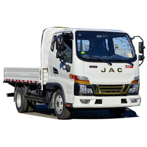 Customized Low Price  4X2 JAC Chassis Truck Van Trucks Cargo Van Truck With 3.37 Meter Cargo Boxes