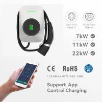 Type - 2 chargeur de la station EV de la recharge 7kw du CEI 62196 avec du CE