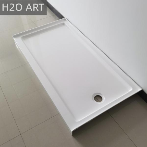 Rectangular Acrylic Shower Base 60X32 prime for Canada Market Waste Hole 95mm Dimater