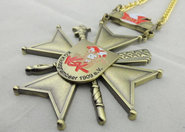 Customized KG Klotzgrumbeer 3D Clown Carnival Medal by Zinc Alloy for Beer Festival Gift