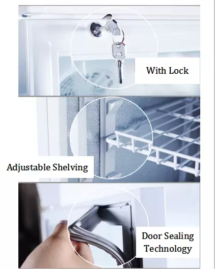 Автоматический промышленный охладитель дисплея напитка двери оборудования рефрижерации стеклянный