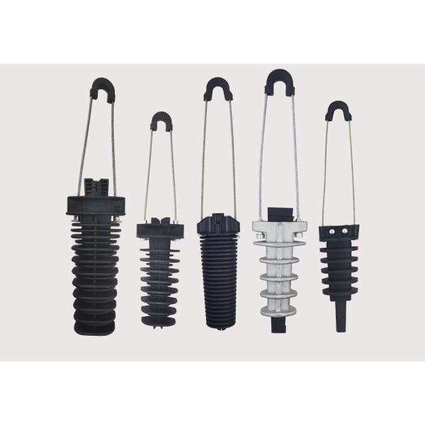 Установка кабеля с пастиком, подвесная застежка, защитная застежка, предварительно сформированная для кабеля ADSS