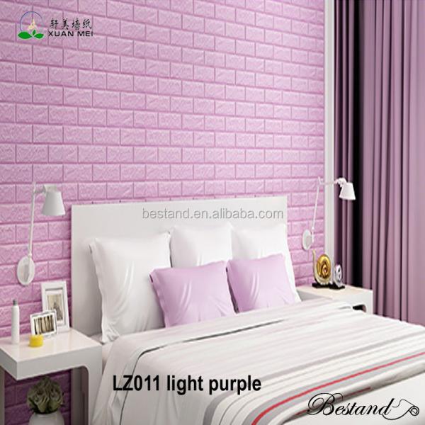 DIY Self Adhesive EVA Foam Wallpapers 3D Brick Wall Stickers for Modern Living Room Decor and Waterproof TV Background