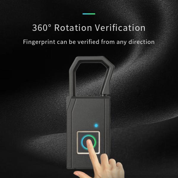 Keyless биометрический Padlock отпечатка пальцев для чемодана двери дома