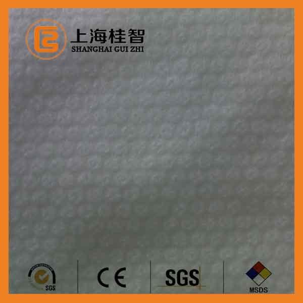 70gsm Embossed Spunlace Nonwoven Fabric with Pearl DOT Pattern