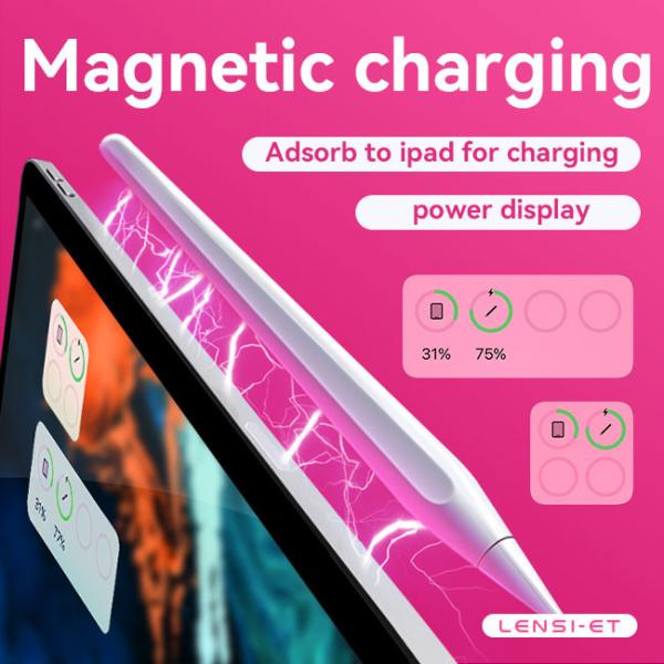 Magnetic OEM Active Stylus Pencil With Button Replacement Palm Rejection