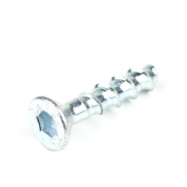 Concrete Anchor Bolts Screw Carbon Steel M8 X50mm Flat Socket Hex Head Concrete Screws