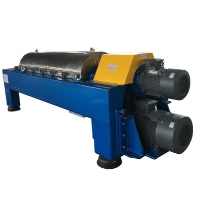 Bacia contínua horizontal amplamente utilizada centrifugador de 3 fases com operação automática