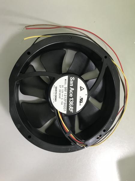 9RF1324P3H001 Reversible DC Axial Fans 136 X 28mm Sanyo For Air Distribution Device