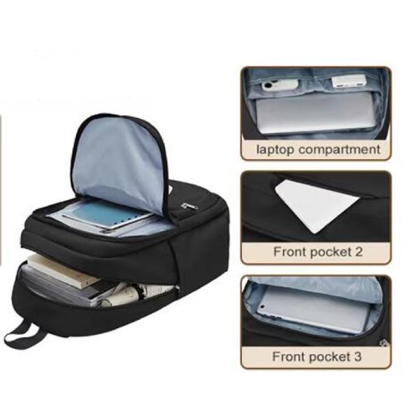 Large Capacity Usb Charging Men'S Backpack Laptop Backpacks