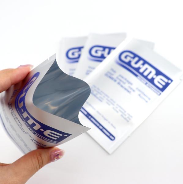Customized Printing Sample Small Bag, Heat Sealed Polyester Film, 3-Side Sealed Bag, Empty Cosmetic Small Bag Packaging