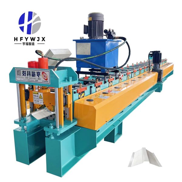 Roof Ridge Capping Roll Forming Machine Durable 350H Steel Frame Precision Engineering