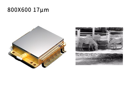 Long Wave Thermal Infrared Detector with 400×300 Resolution Ceramic Package
