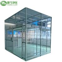 Feuille acrylique de pièce propre de semi-conducteur de mur dur de Yaning/salle blanche modulaire en verre trempé