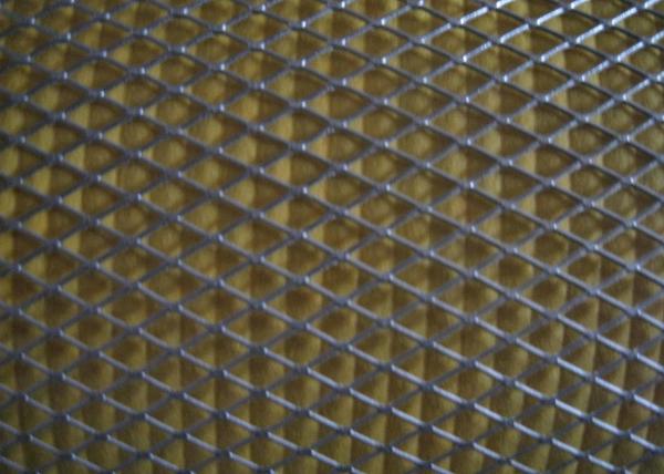 Electro Galvanized Expanding Wire Mesh Metal Sheet 1000mm Length 0.1mm Thickness