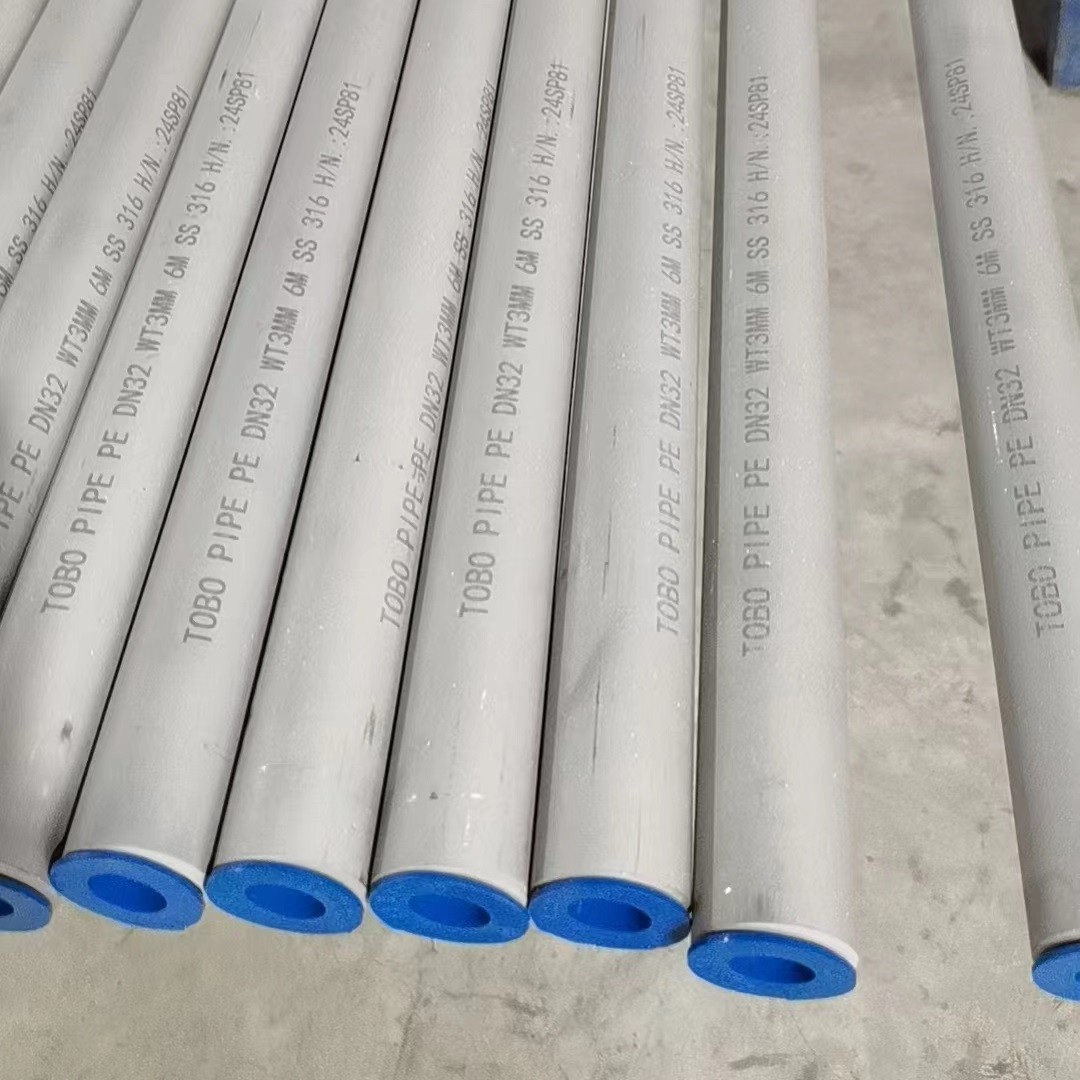ASTM A312 TP316L Бесшовные и сварные трубы из нержавеющей стали длиной 6 м