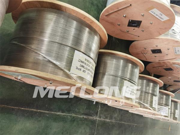 High Tensile Coiled Thin Capillary Tubes Duplex 2507 Chemical Injection Line
