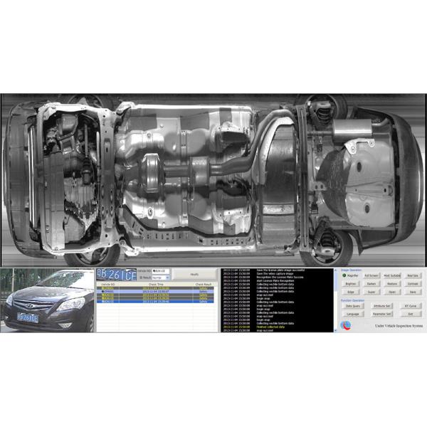 Weatherproof Under Vehicle Surveillance For Prisons / Bank Depot
