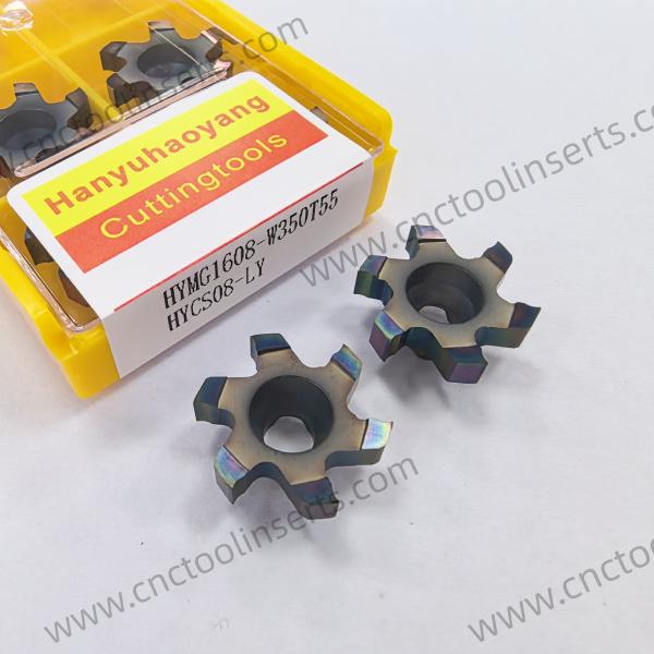 Non-standard grooving insert , HYMG3212-2.0 , Suitable for machining heat - resistant alloys，Customizable insert