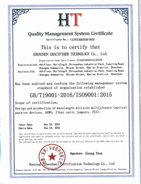 Shenzhen Gracyfiber Technology Co., Ltd.