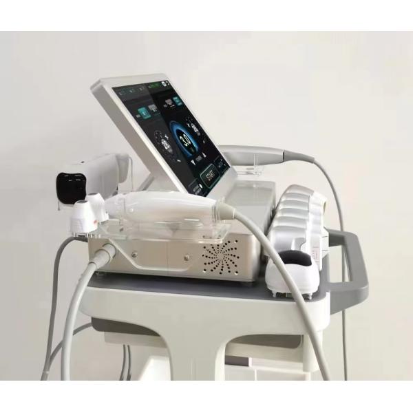 7D HIFU Beauty Machine Liposonic Vaginal Tightening Gold RF 3 In 1 Beauty Machine