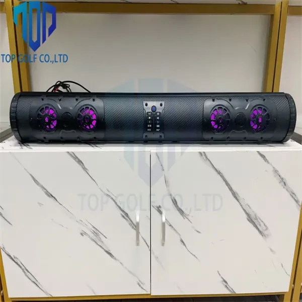 Dual Woofers & RGB LED Lights Bluetooth 27