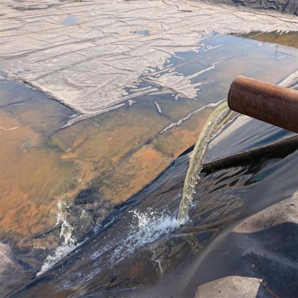 1 мм HDPE Геомембрана Рыбная прудовая подкладка водонепроницаемая прудовая подкладка 0,5 мм Черная Белая Зеленая Голубая