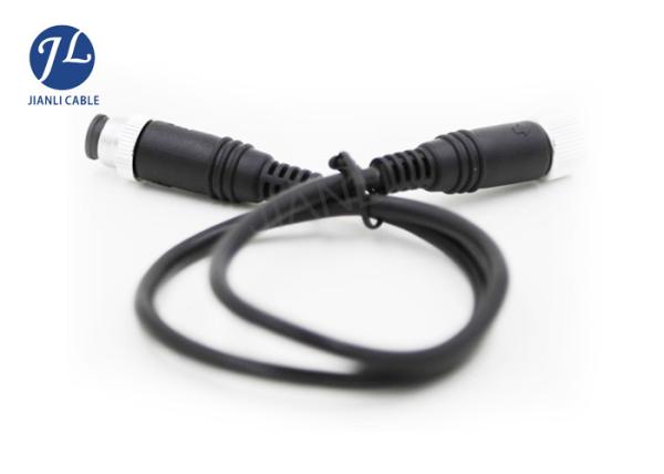 Male To Female Onnector 6 Pin Mini Din Cable For Car Top View Camera System