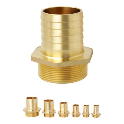 Gas Brass Hose Nipple 1 2 1 4 3/4