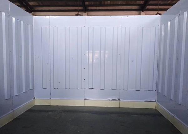 Customized Restaurant Blast Freezer Cold Room 8000mm Height Commercial Cold Rooms