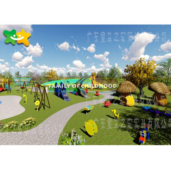 Diy Kids Outdoor Playground Equipment Set Swing And Slide Toys For Toddlers
