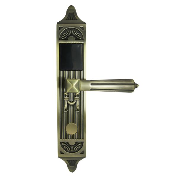 Бронзовая кружевная пластина размер 428 * 60 мм электронный дверной замок