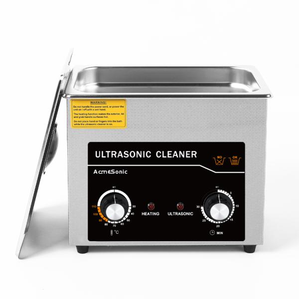 3L Hot Water Ultrasonic Cleaner 160W Heat Control 60W Ultrasonic Power 100W Heating Power