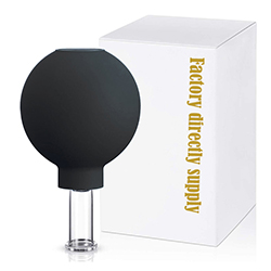 Effective Facial Rejuvenation with Silicone Glass Vacuum Suction Massage Cupping Cups