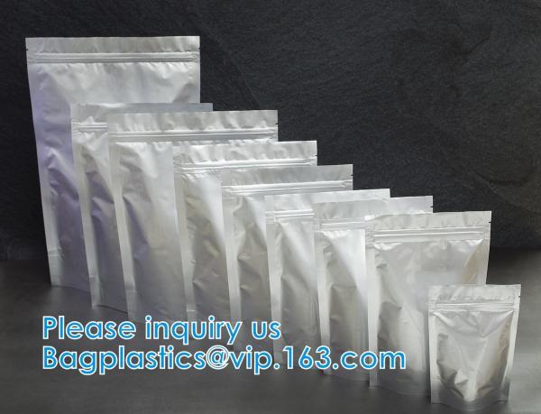 Ziplock And Heat Sealable Bags - Stand Up Food Storage Pouches - Safe Waterproof Packaging Barrier