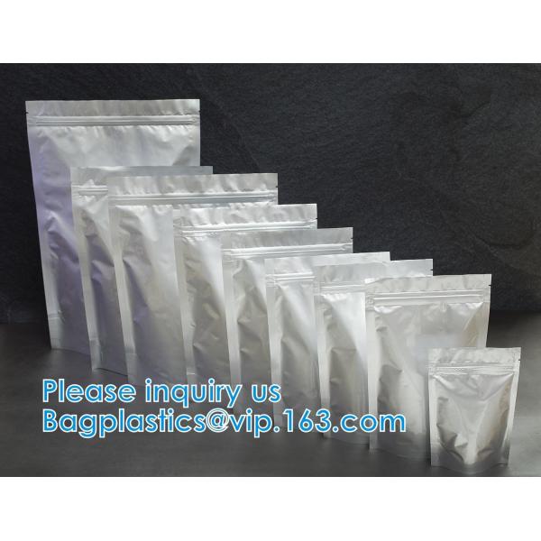 Ziplock And Heat Sealable Bags - Stand Up Food Storage Pouches - Safe Waterproof Packaging Barrier
