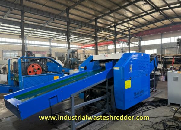 Industrial Waste PP Yarns Monofilament Shredder machine for PET PP HDPE PA Yarns,capacity 300-2000kg Per Hour,Easy Feeding Chemical Yarns Shredder Anti Winding Design,Waste PP Raffia Sacks Shredder