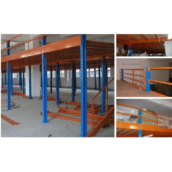 Assembled Office Mezzanine Structures , Industrial Metal Mezzanine Floor