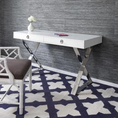 CHANNING Living Room Table Sets For Living Room Or Office Room With Wooden Top