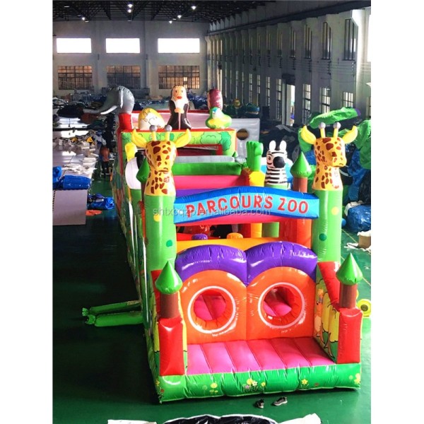 Adults and Kids Inflatable Obstacle Course Factory Supply Inflatable Obstacle Course for Sale