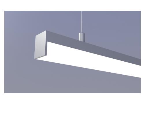 Surface Suspension Mounted Aluminum LED Profile Alloy 6063 Alu Extrusion Profile with CE Rohs