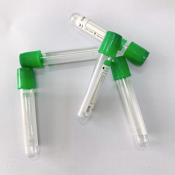 медицинская трубка крови цитрата натрия трубки гепарина лития натрия 3мл