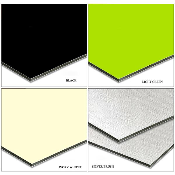 Outdoor Traditional Panel Aluminum Sandwich Panel with Aluminium Mirror White Cross