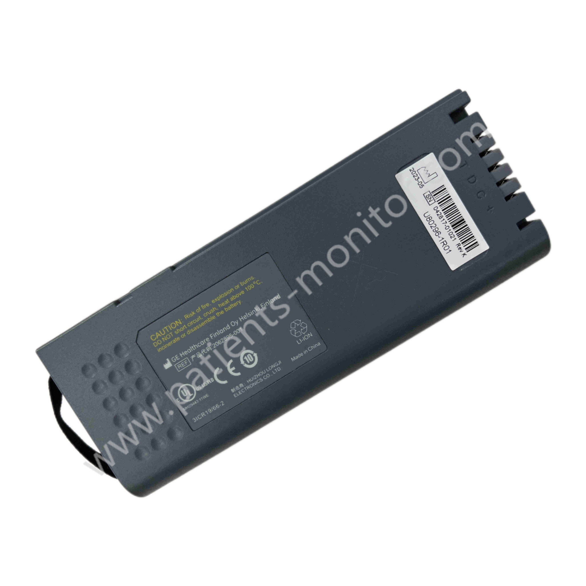 GE B450 Батарея Монитора Пациента FLEX-3S2P Литий-ионная перезаряжаемая 10.8V 3.80 Ah 41Wh REF 2062895-001