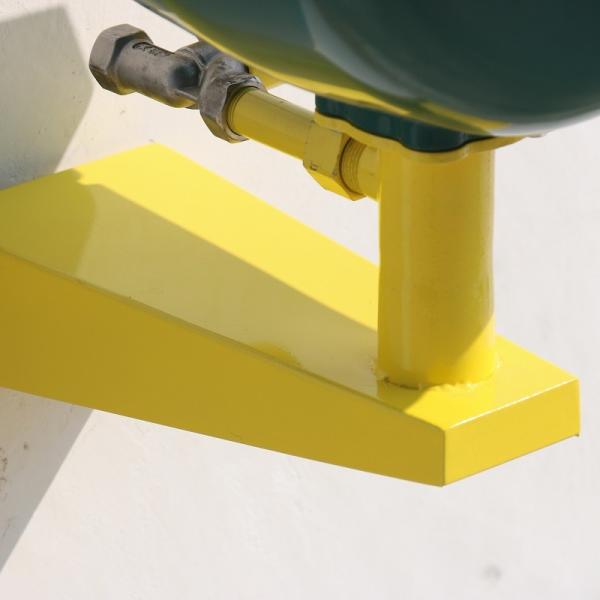 Anti-corrosion Wall-mounted ABS-cover ABS basin eye washer Auto open and close eyewash station