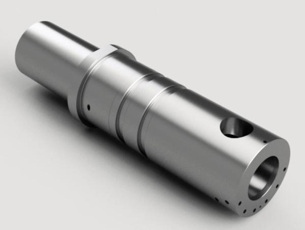 Annealed Die Casting Shot Sleeve 47 - 49HRC Hardness With Cooling System