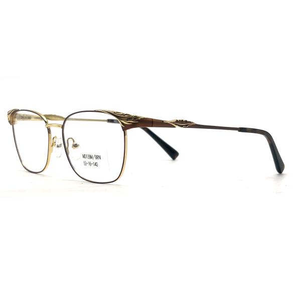 MD139M  Women s Metallic Optical Frames in 53-16-140 Size for Fashionable Look